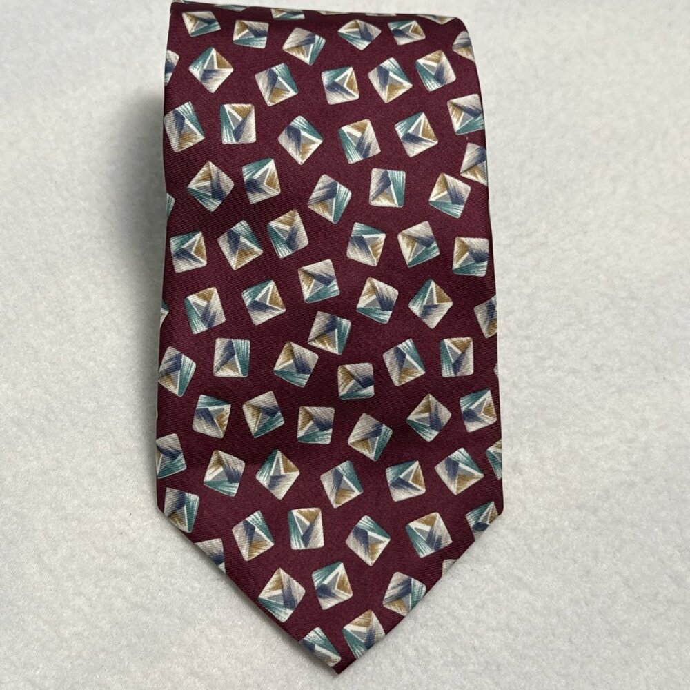 Kuppenheimer Tie Graphics 100% Silk USA 59" X 4"